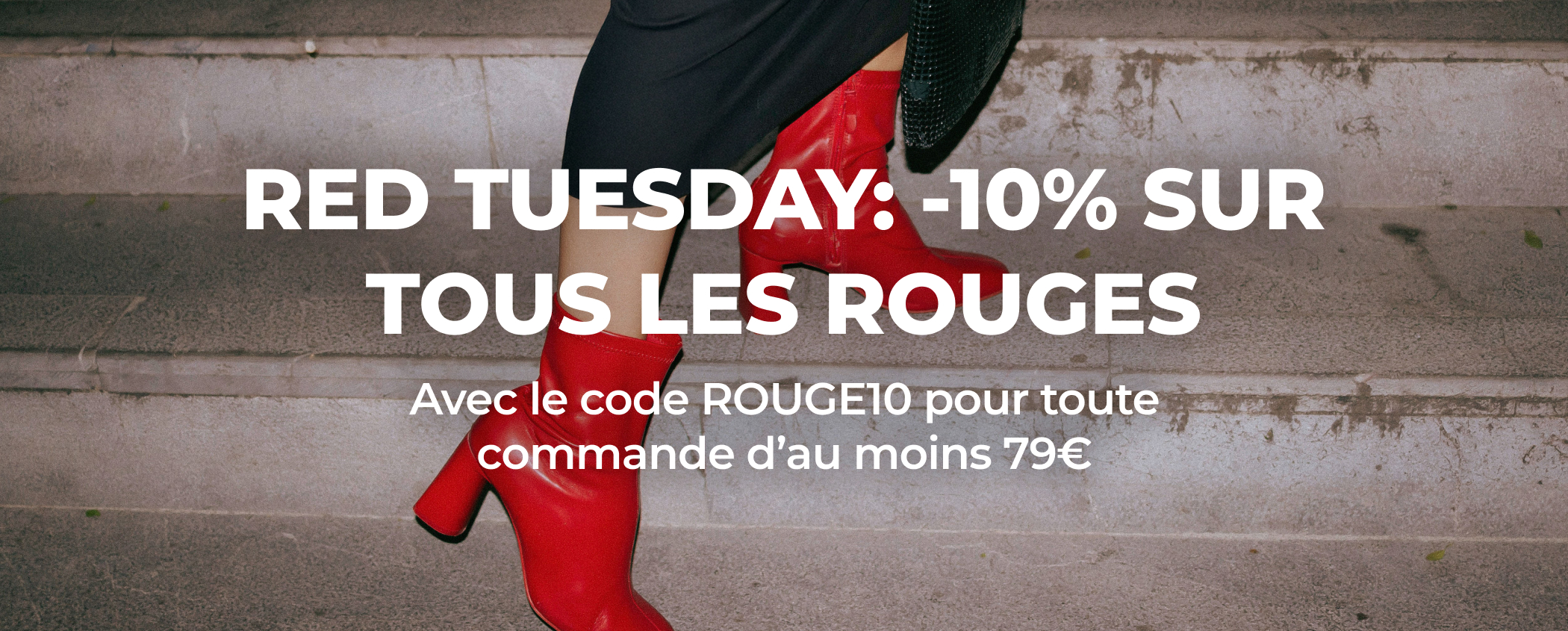 RED TUESDAY: -10% SUR TOUS LES ROUGES