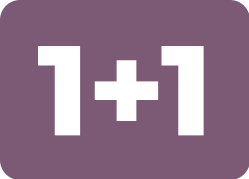 1+1